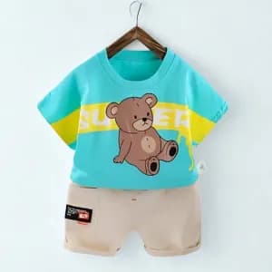 Kids Cotton t shirt & Pant Set