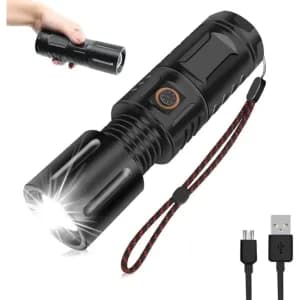 Rechargeable Emergency LED Torch Light