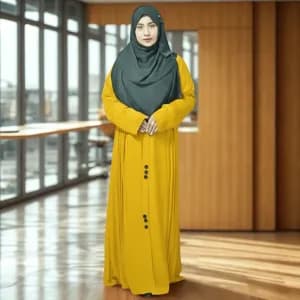 Versatile -Button Zaira Dubai Cherry Pocket Borka